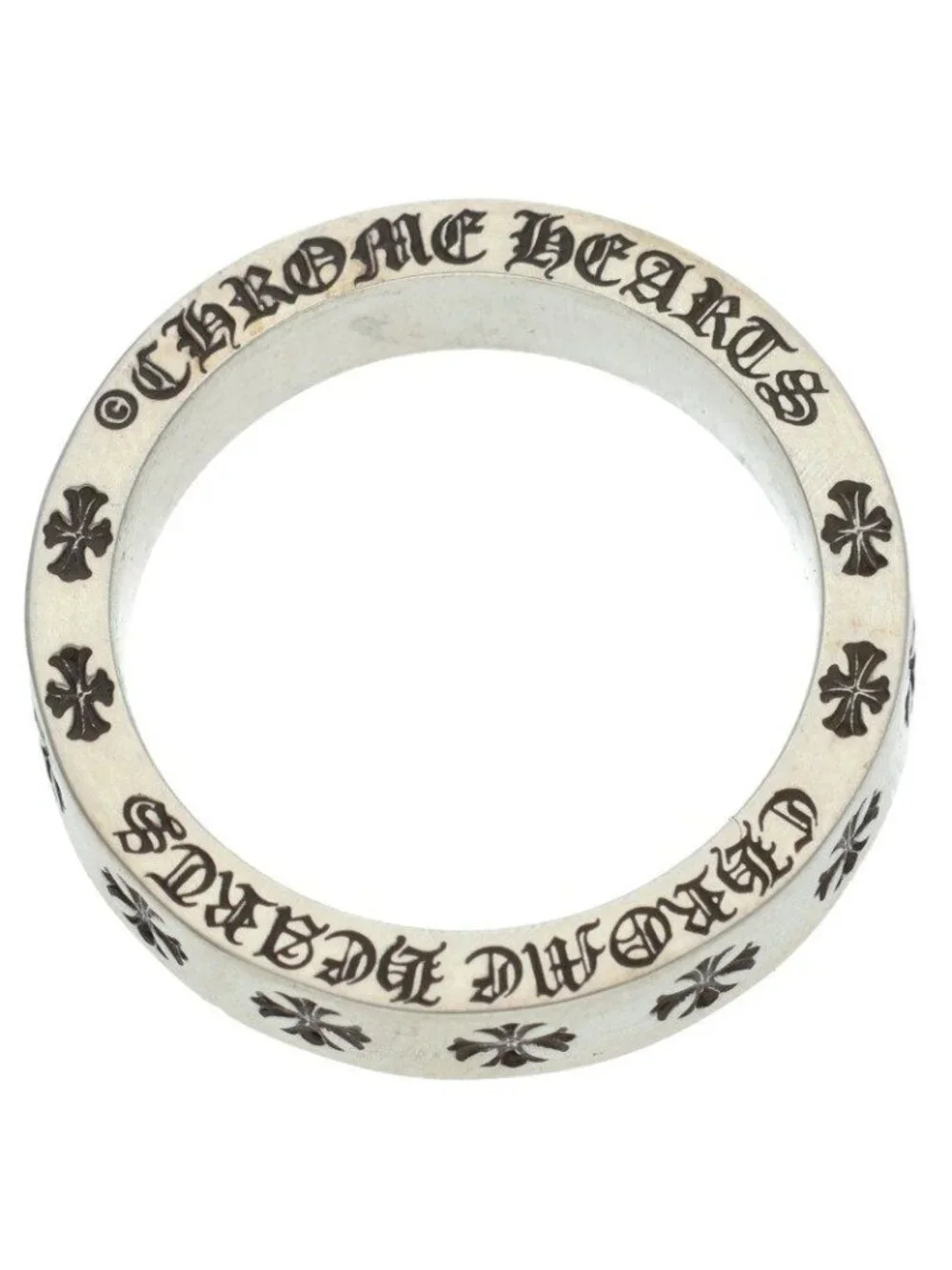 Chrome Hearts Spacer Forever Silver Ring